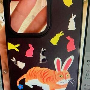 Case-Mate Black and Multicolor Rabbit Phone Case